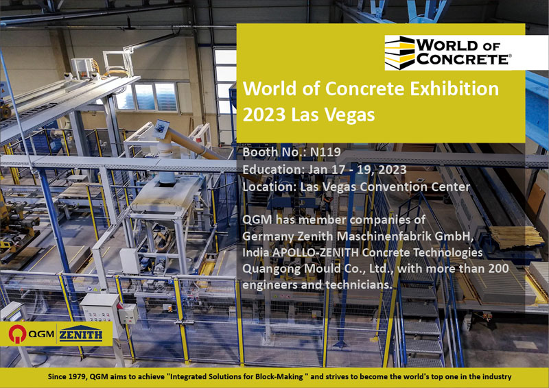 QGM Block Machine Group จะเข้าร่วมงาน WOC 2023 Las Vegas
