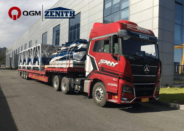 QGM కొత్త కాంక్రీట్ బ్లాక్ మెషిన్ ప్రొడక్షన్ లైన్ స్థానిక మౌలిక సదుపాయాల నిర్మాణానికి సహాయం చేయడానికి వాయువ్య చైనాకు పంపిణీ చేయబడింది