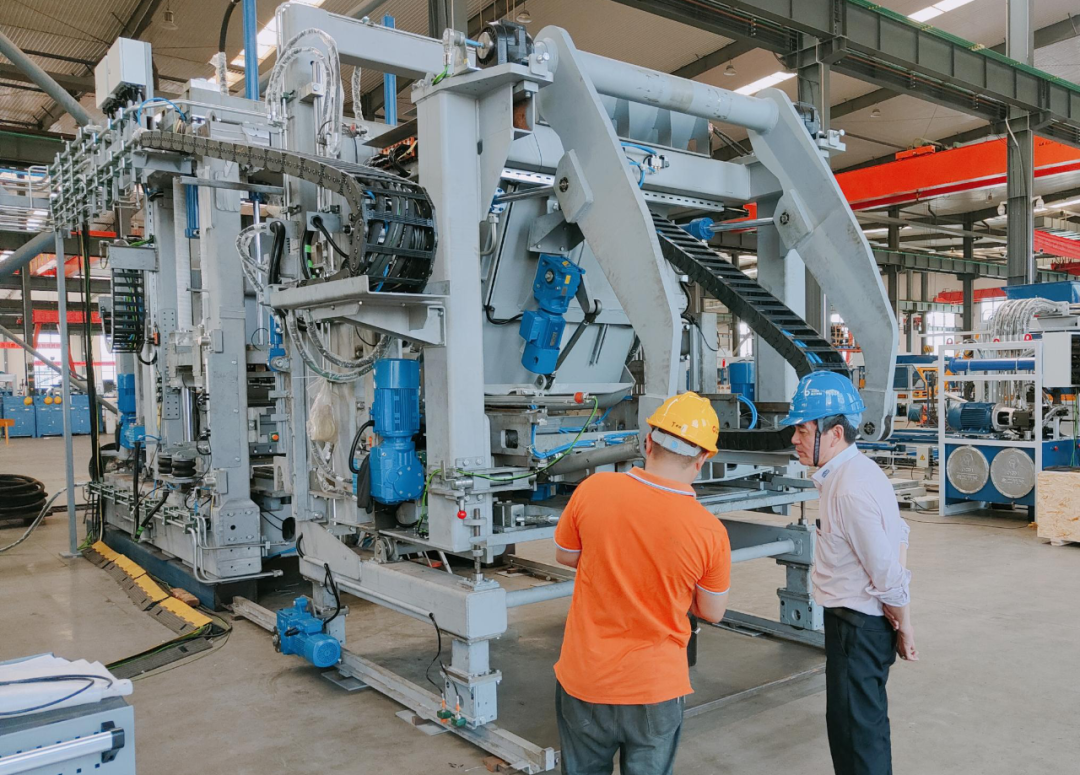 威尼斯人娱乐城股份又一条ZN1500全自动砌块成型机生产线将助力华北区域腾飞