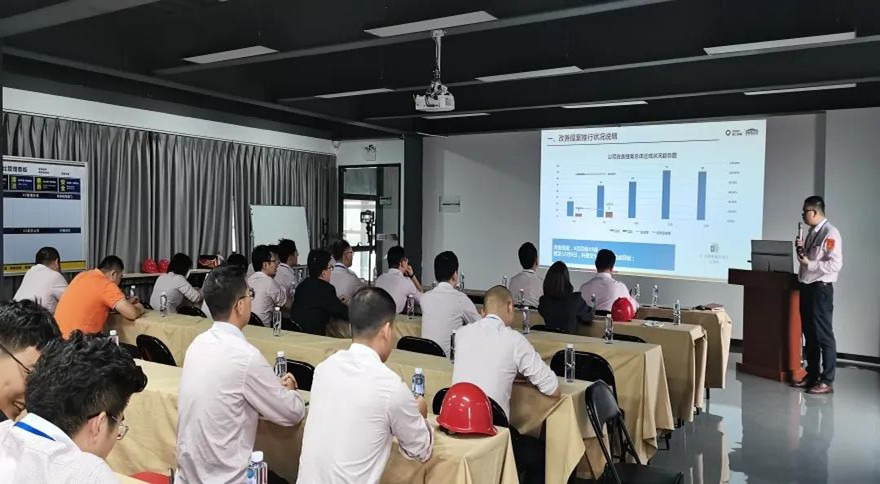 工作不息 改进不止|威尼斯人娱乐城股份改善提案阶段会议在台商基地隆重召开