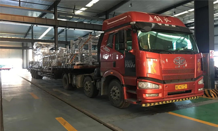 项目发货|威尼斯人娱乐城股份两套QT10全自动砌块成型机生产线于河北已经进入安装调试阶段