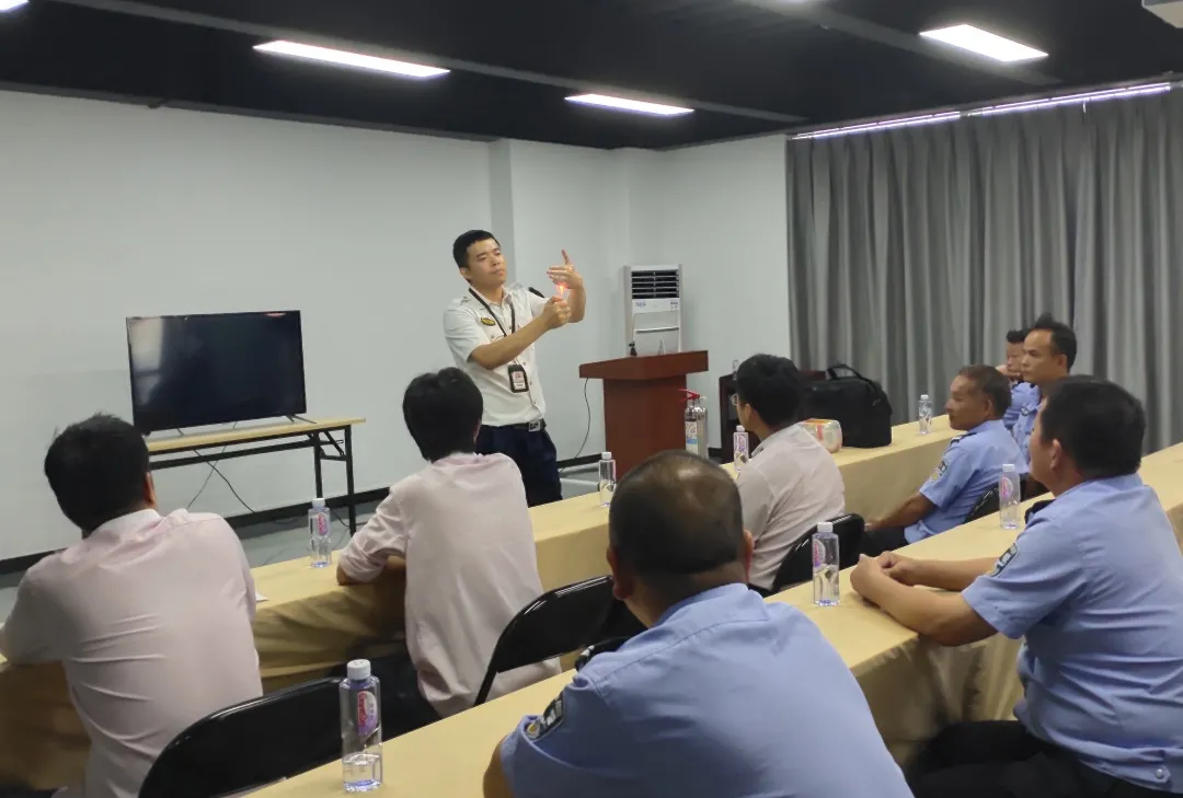 安全生产|威尼斯人娱乐城股份消防安全培训会在台商基地召开