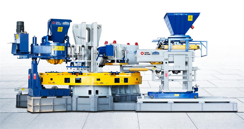 Quangong Machinery Co., Ltd Полностью автоматическая линия по производству кирпича из искусственного камня HP-1200T: лидерство в технологических инновациях в отрасли и создание нового эталона эффективного, интеллектуального и экологичного производства